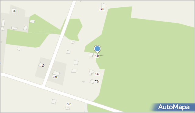 Nowe Łachy, Nowe Łachy, 14f, mapa Nowe Łachy