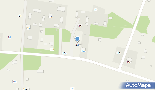 Nowe Łachy, Nowe Łachy, 17b, mapa Nowe Łachy