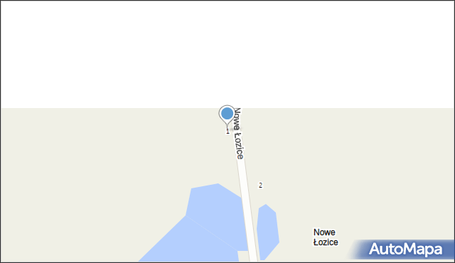 Nowe Łozice, Nowe Łozice, 1, mapa Nowe Łozice