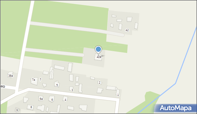 Nowe Lubiejewo, Nowe Lubiejewo, 42a, mapa Nowe Lubiejewo