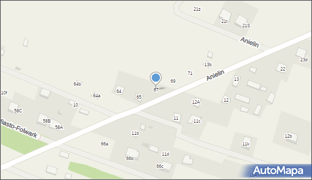 Nowe Miasto-Folwark, Nowe Miasto-Folwark, 67, mapa Nowe Miasto-Folwark