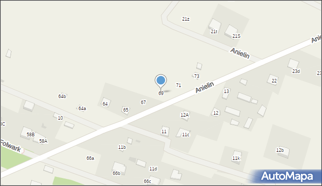 Nowe Miasto-Folwark, Nowe Miasto-Folwark, 69, mapa Nowe Miasto-Folwark