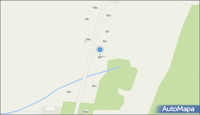 Nowe Miasto-Folwark, Nowe Miasto-Folwark, 69t, mapa Nowe Miasto-Folwark