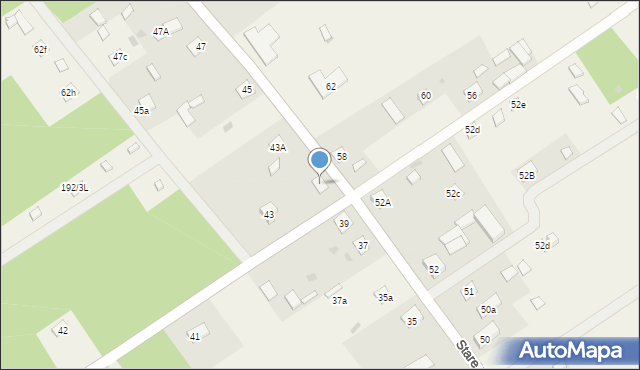 Nowe Mierzwice, Nowe Mierzwice, 43b, mapa Nowe Mierzwice