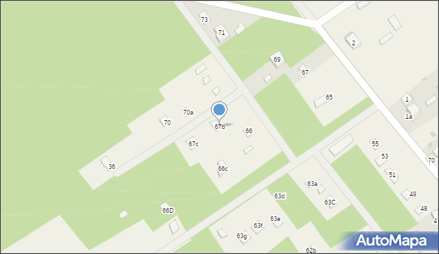 Nowe Mierzwice, Nowe Mierzwice, 67b, mapa Nowe Mierzwice
