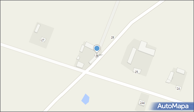 Nowe Młodochowo, Nowe Młodochowo, 26, mapa Nowe Młodochowo