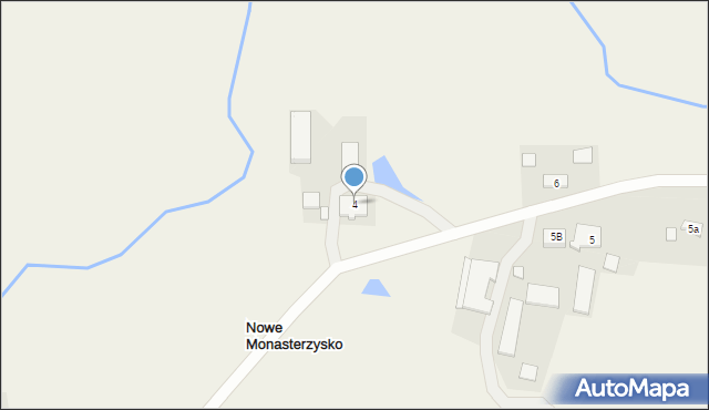 Nowe Monasterzysko, Nowe Monasterzysko, 4, mapa Nowe Monasterzysko