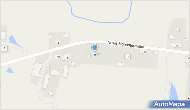 Nowe Monasterzysko, Nowe Monasterzysko, 5a, mapa Nowe Monasterzysko