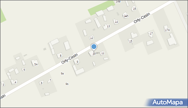 Nowe Mostki, Nowe Mostki, 10, mapa Nowe Mostki