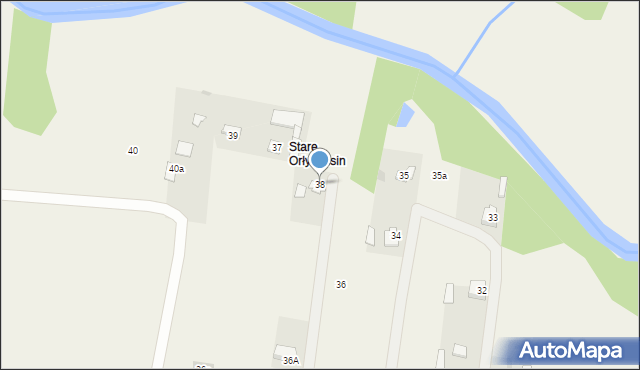 Nowe Mostki, Nowe Mostki, 38, mapa Nowe Mostki