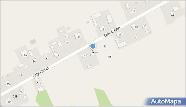 Nowe Mostki, Nowe Mostki, 7, mapa Nowe Mostki