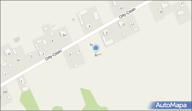 Nowe Mostki, Nowe Mostki, 9b, mapa Nowe Mostki