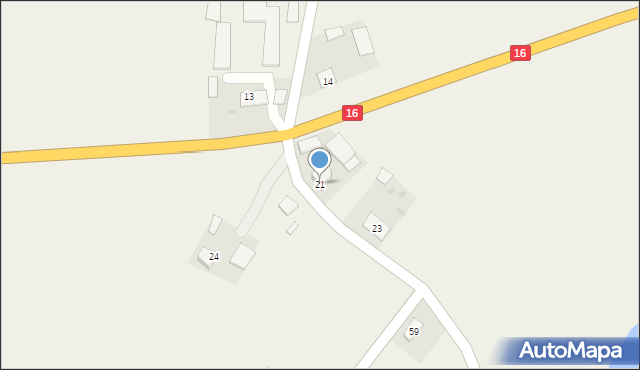 Nowe Mosty, Nowe Mosty, 21, mapa Nowe Mosty