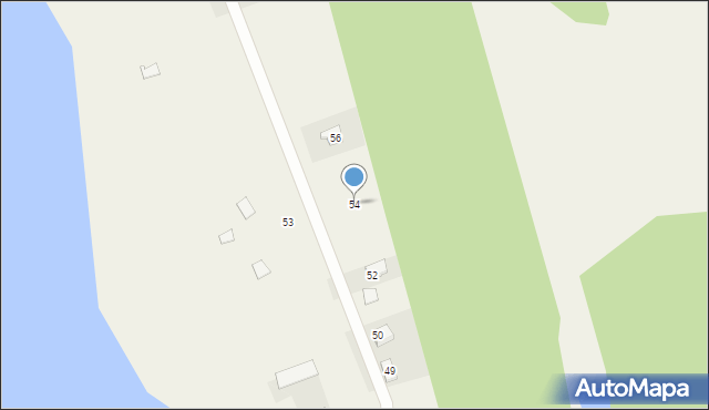 Nowe Motule, Nowe Motule, 54, mapa Nowe Motule