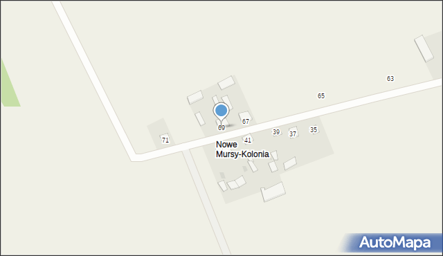 Nowe Mursy, Nowe Mursy, 69, mapa Nowe Mursy