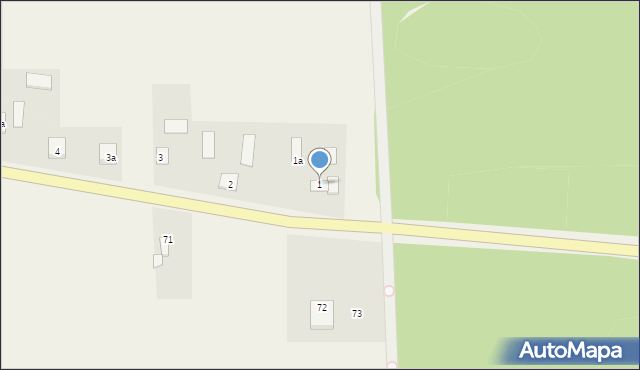 Nowe Naruszewo, Nowe Naruszewo, 1, mapa Nowe Naruszewo