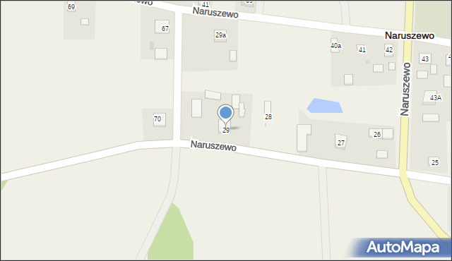 Nowe Naruszewo, Nowe Naruszewo, 29, mapa Nowe Naruszewo