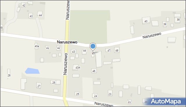 Nowe Naruszewo, Nowe Naruszewo, 45, mapa Nowe Naruszewo