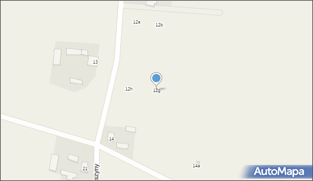 Nowe Olszyny, Nowe Olszyny, 12g, mapa Nowe Olszyny