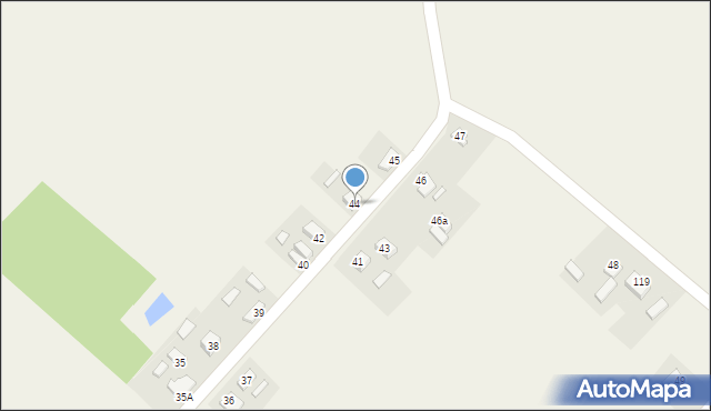 Nowe Ostrowy, Nowe Ostrowy, 44, mapa Nowe Ostrowy