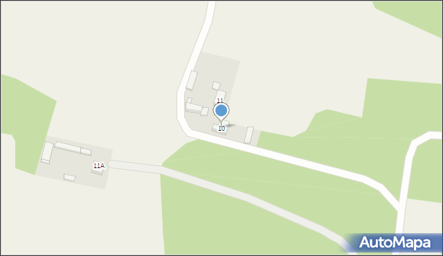 Nowe Paprockie Holendry, Nowe Paprockie Holendry, 10, mapa Nowe Paprockie Holendry