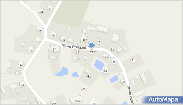 Nowe Polaszki, Nowe Polaszki, 33, mapa Nowe Polaszki