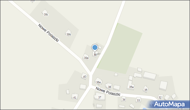 Nowe Polaszki, Nowe Polaszki, 39, mapa Nowe Polaszki