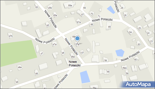 Nowe Polaszki, Nowe Polaszki, 57a, mapa Nowe Polaszki
