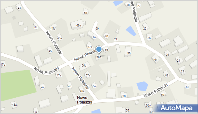 Nowe Polaszki, Nowe Polaszki, 66a, mapa Nowe Polaszki