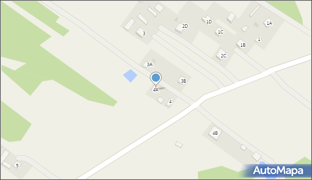 Nowe Polesie, Nowe Polesie, 4A, mapa Nowe Polesie