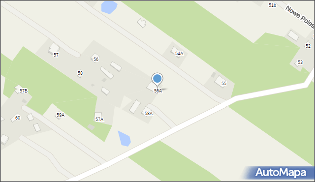 Nowe Polesie, Nowe Polesie, 56A, mapa Nowe Polesie