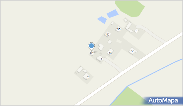 Nowe Polesie, Nowe Polesie, 6A, mapa Nowe Polesie