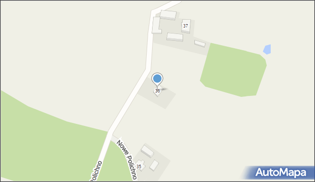 Nowe Polichno, Nowe Polichno, 36, mapa Nowe Polichno