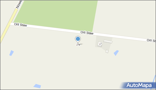 Nowe Prażuchy, Nowe Prażuchy, 17a, mapa Nowe Prażuchy