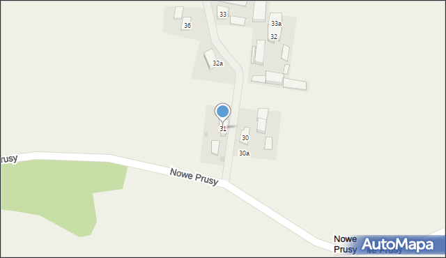 Nowe Prusy, Nowe Prusy, 31, mapa Nowe Prusy