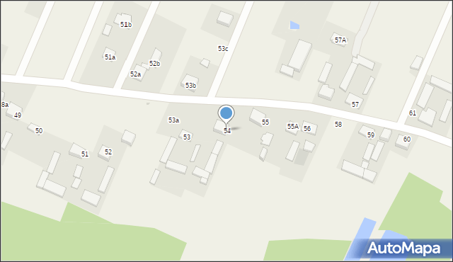 Nowe Ręczaje, Nowe Ręczaje, 54, mapa Nowe Ręczaje