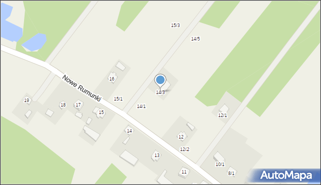 Nowe Rumunki, Nowe Rumunki, 14/3, mapa Nowe Rumunki