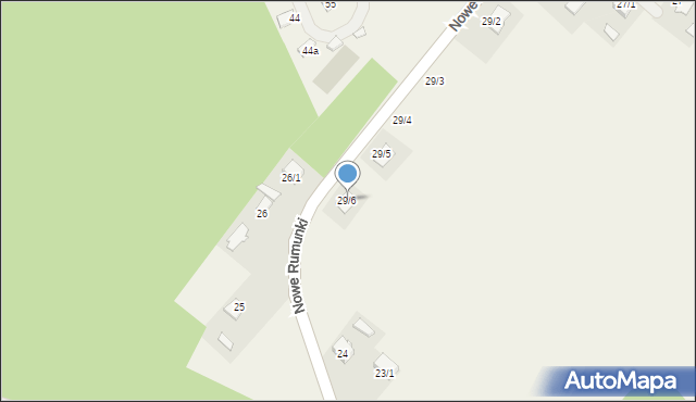 Nowe Rumunki, Nowe Rumunki, 29/6, mapa Nowe Rumunki