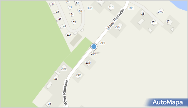 Nowe Rumunki, Nowe Rumunki, 29d, mapa Nowe Rumunki