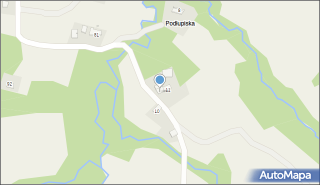 Nowe Rybie, Nowe Rybie, 11a, mapa Nowe Rybie