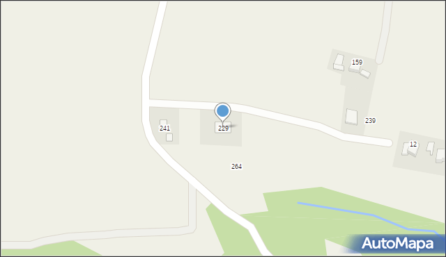 Nowe Rybie, Nowe Rybie, 229, mapa Nowe Rybie