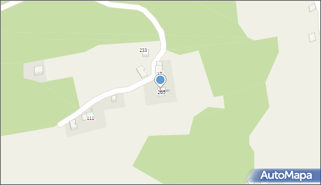 Nowe Rybie, Nowe Rybie, 265, mapa Nowe Rybie