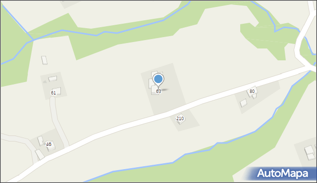 Nowe Rybie, Nowe Rybie, 63, mapa Nowe Rybie