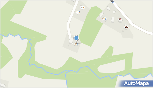 Nowe Rybie, Nowe Rybie, 90, mapa Nowe Rybie