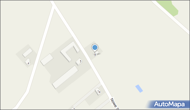 Nowe Sadłowo, Nowe Sadłowo, 6, mapa Nowe Sadłowo