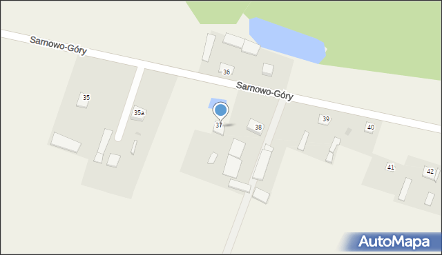 Nowe Sarnowo, Nowe Sarnowo, 37a, mapa Nowe Sarnowo