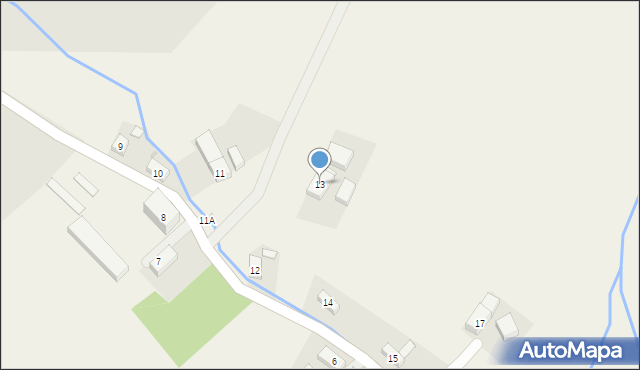 Nowe Siodło, Nowe Siodło, 13, mapa Nowe Siodło