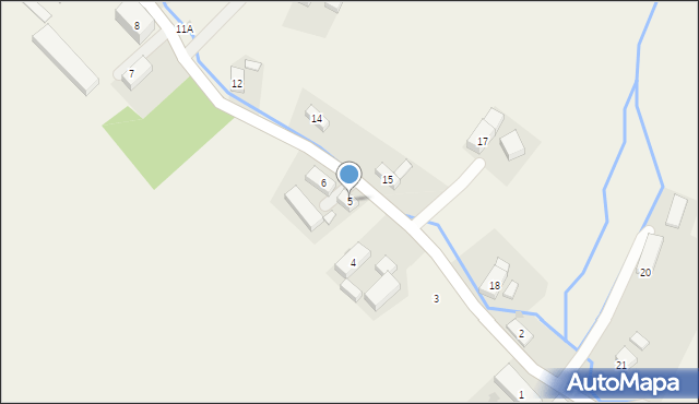 Nowe Siodło, Nowe Siodło, 5, mapa Nowe Siodło