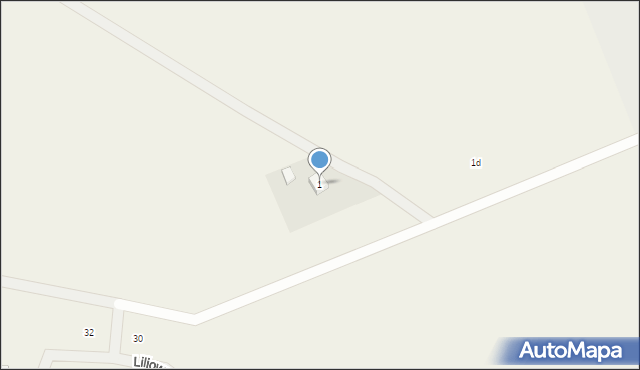 Nowe Skórowo, Nowe Skórowo, 1, mapa Nowe Skórowo