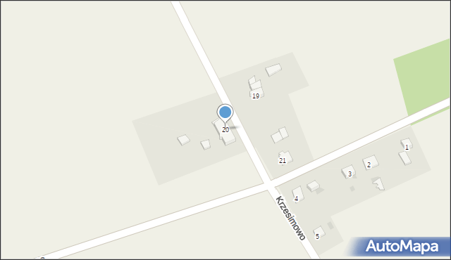 Nowe Ślepce, Nowe Ślepce, 20, mapa Nowe Ślepce